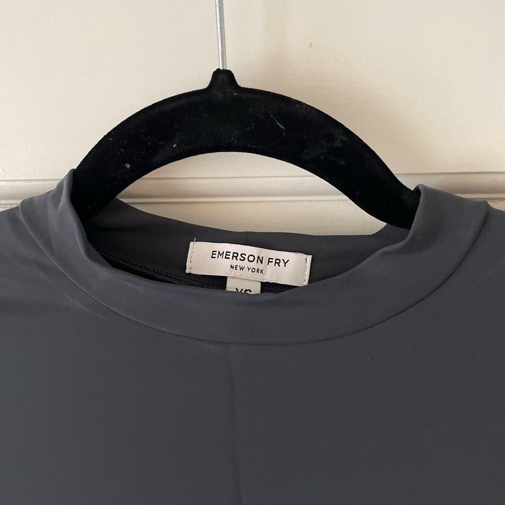 Emerson Fry | Gray Long Sleeve Active Top - Picture 2 of 10